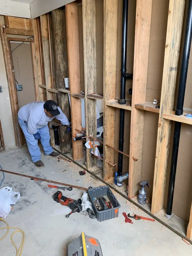 Commercial rough-in plumbing for Commercial Plumbing in Wellesley Hills